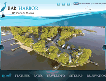 Tablet Screenshot of barharborrvpark.com